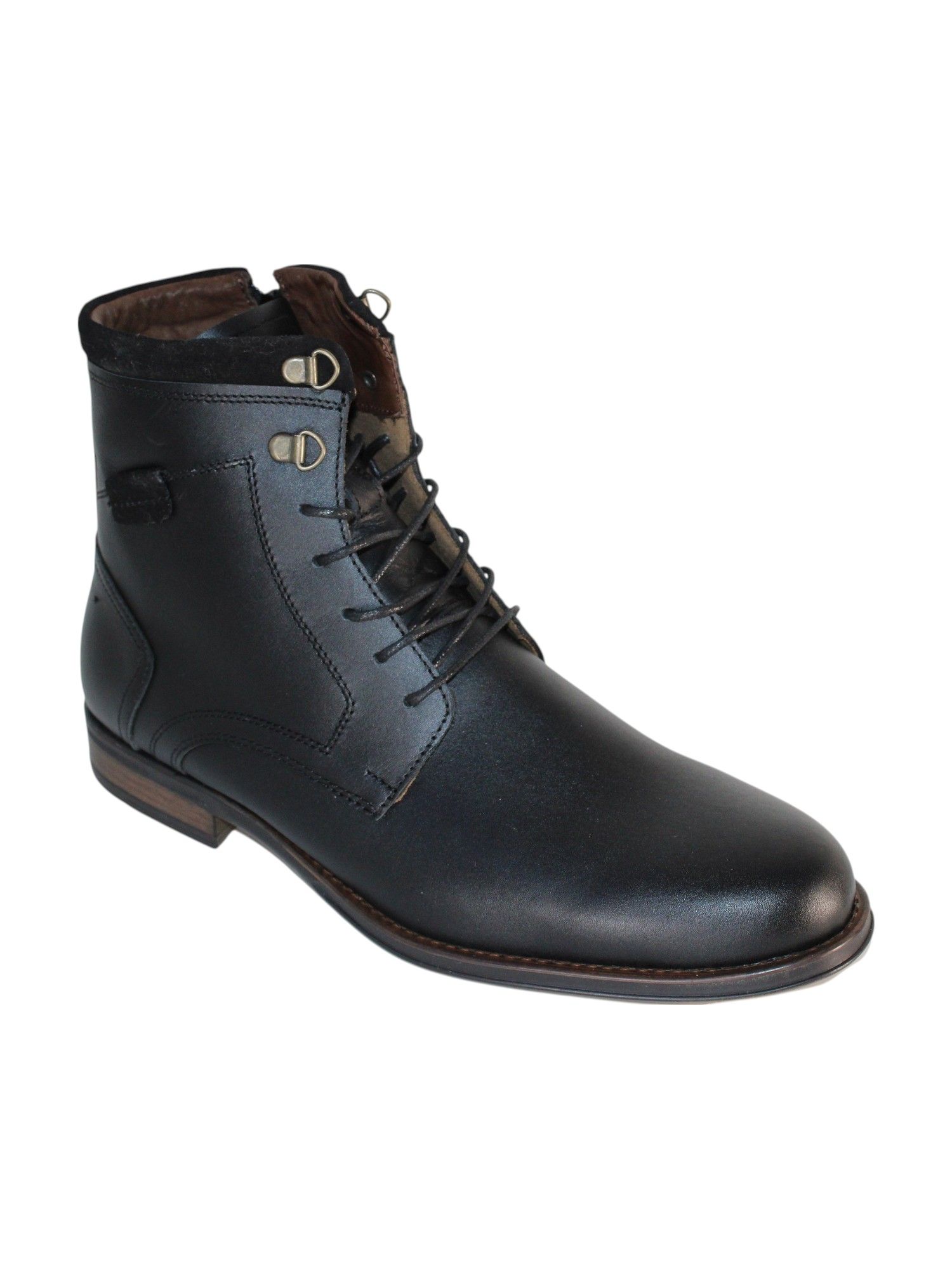botines de hombre quito ecuador salerno 7120 negro fatto 01