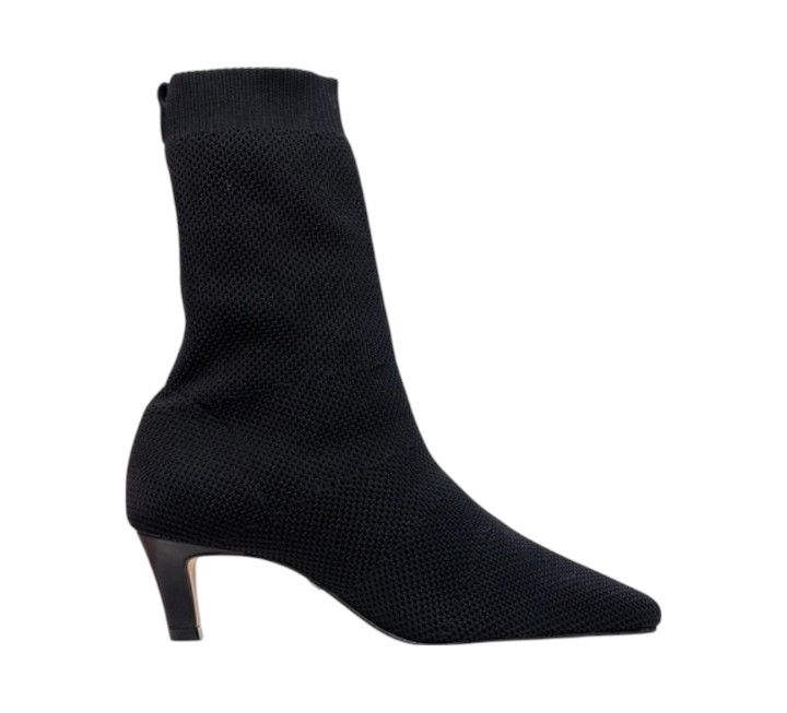 botines de mujer quito ecuador zapatos ca 851005 lycra negro fatto 1