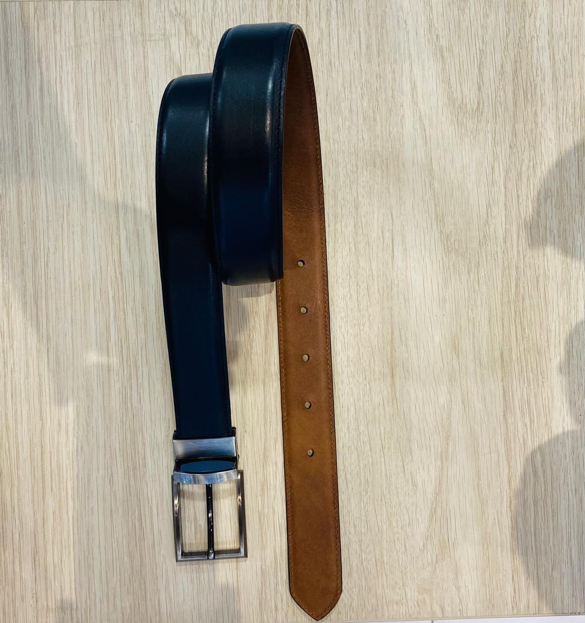 cinturon de hombre quito ecuador cinturon reversible fr 85 negro y miel fatto1